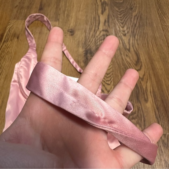 NWT Oh Polly Satin Mini Dress - Picture 5 of 6